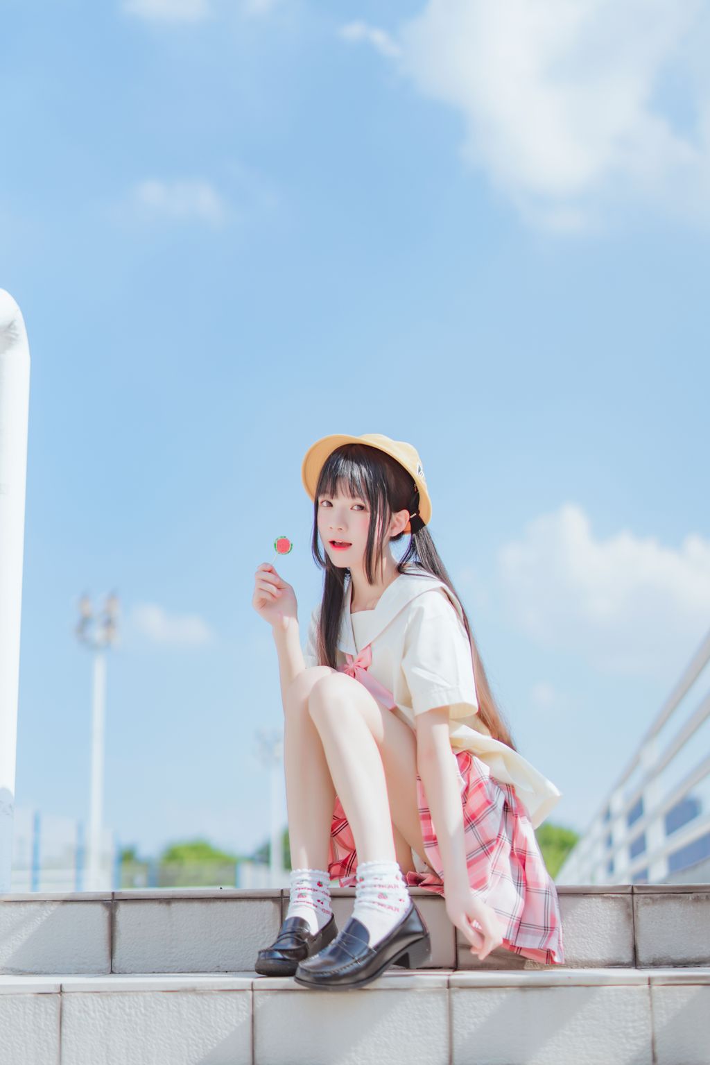 Coser @ 桜 桃 喵 Vol.083 桜 桃 未熟 2 幼稚园 (35 photos)