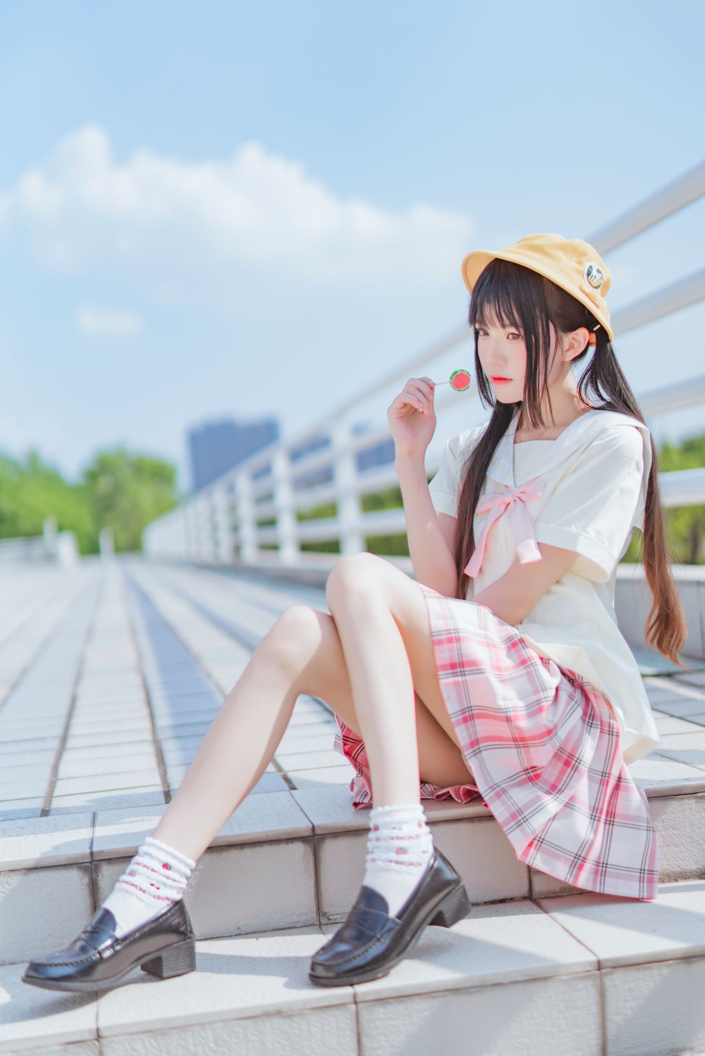 Coser @ 桜 桃 喵 Vol.083 桜 桃 未熟 2 幼稚园 (35 photos)