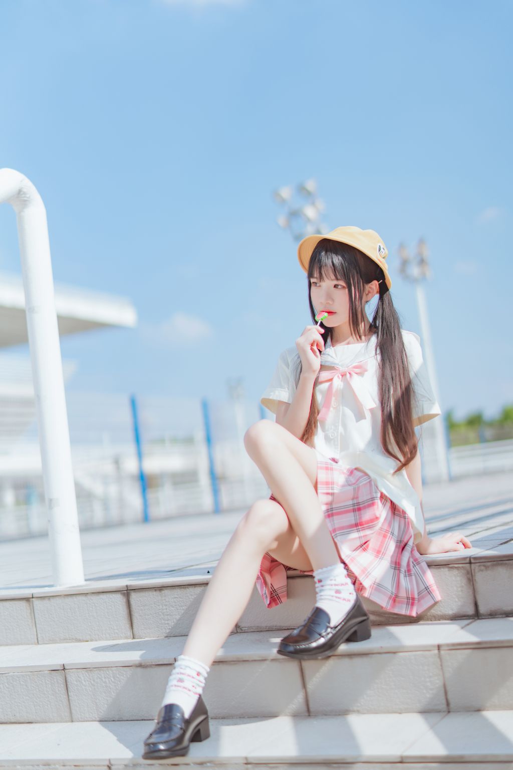 Coser @ 桜 桃 喵 Vol.083 桜 桃 未熟 2 幼稚园 (35 photos)