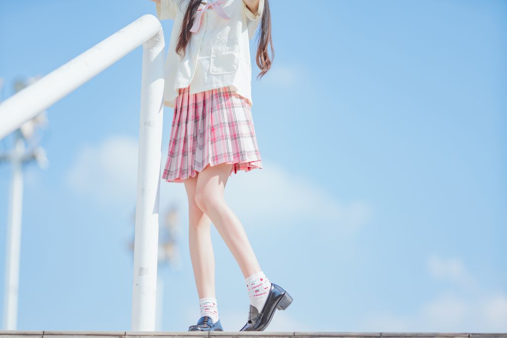 Coser @ 桜 桃 喵 Vol.083 桜 桃 未熟 2 幼稚园 (35 photos)