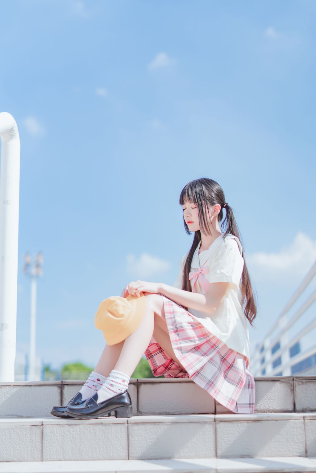 Coser @ 桜 桃 喵 Vol.083 桜 桃 未熟 2 幼稚园 (35 photos)