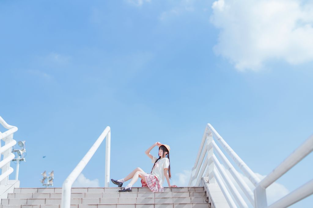 Coser @ 桜 桃 喵 Vol.083 桜 桃 未熟 2 幼稚园 (35 photos)