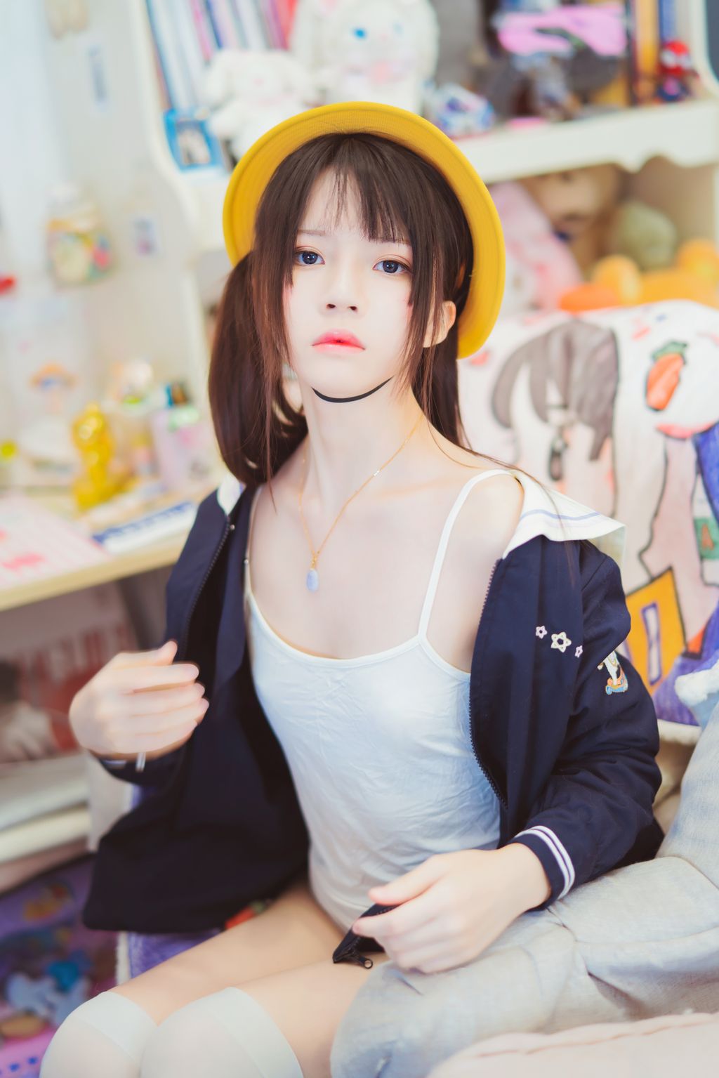 Coser @ 桜 桃 喵 Vol.085 桜 桃 未熟 3 奶 桃桃 (102 photos)