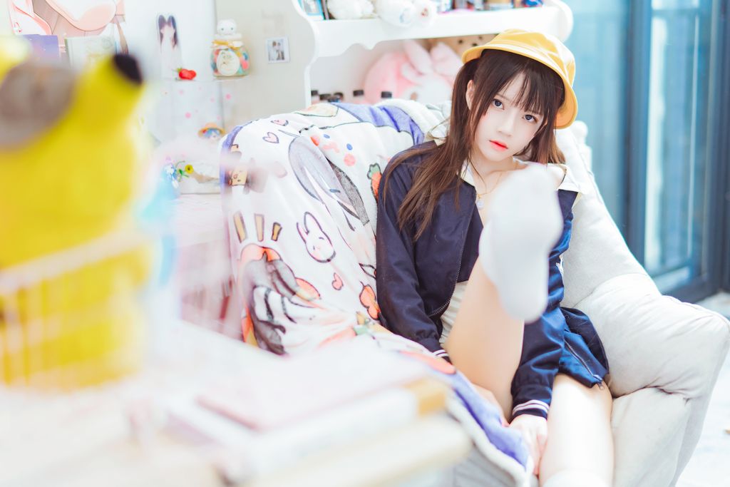 Coser @ 桜 桃 喵 Vol.085 桜 桃 未熟 3 奶 桃桃 (102 photos)