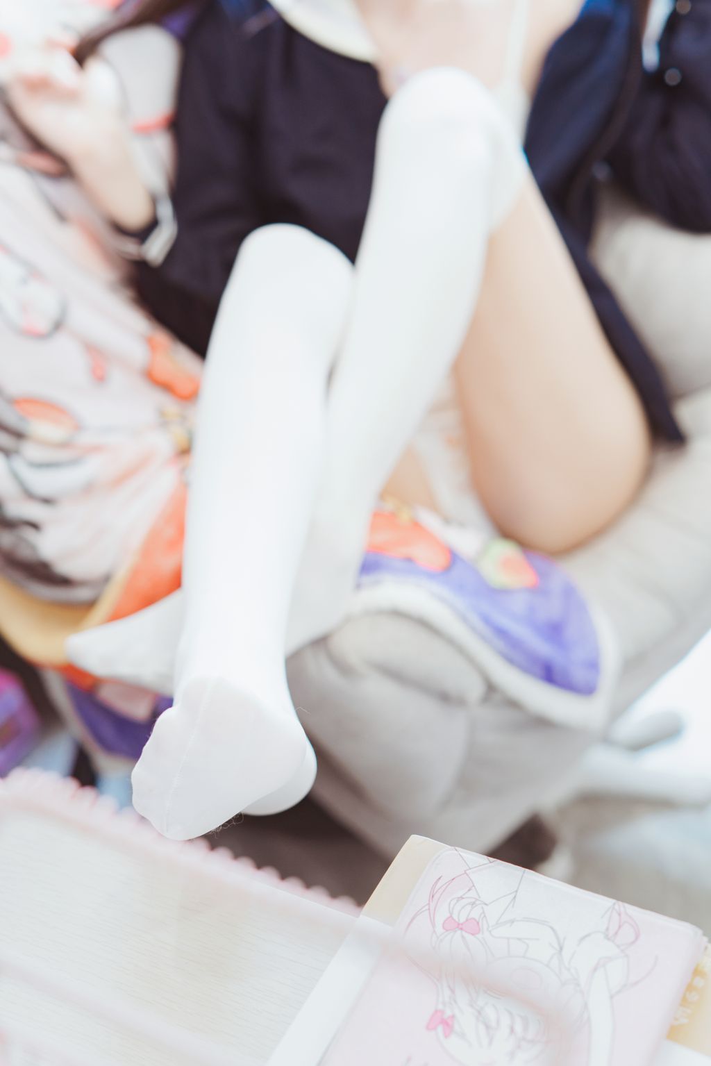 Coser @ 桜 桃 喵 Vol.085 桜 桃 未熟 3 奶 桃桃 (102 photos)