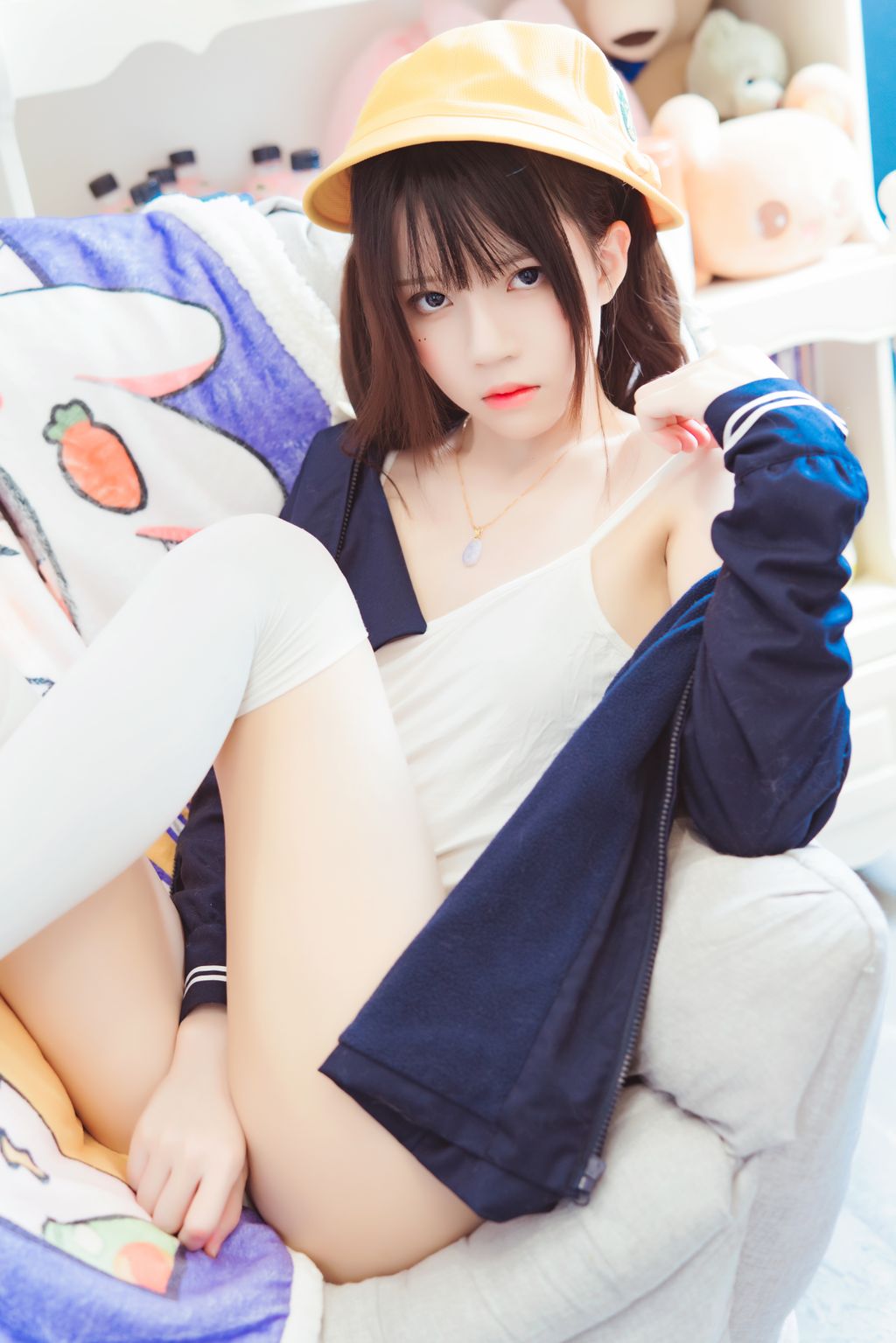 Coser @ 桜 桃 喵 Vol.085 桜 桃 未熟 3 奶 桃桃 (102 photos)