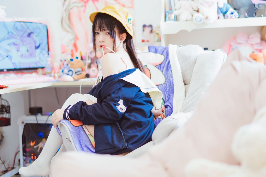 Coser @ 桜 桃 喵 Vol.085 桜 桃 未熟 3 奶 桃桃 (102 photos)