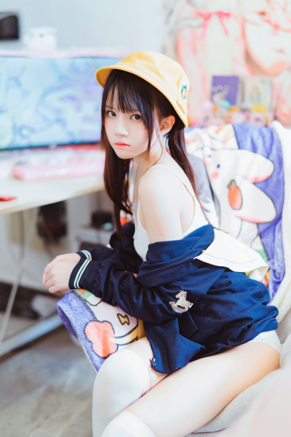 Coser @ 桜 桃 喵 Vol.085 桜 桃 未熟 3 奶 桃桃 (102 photos)