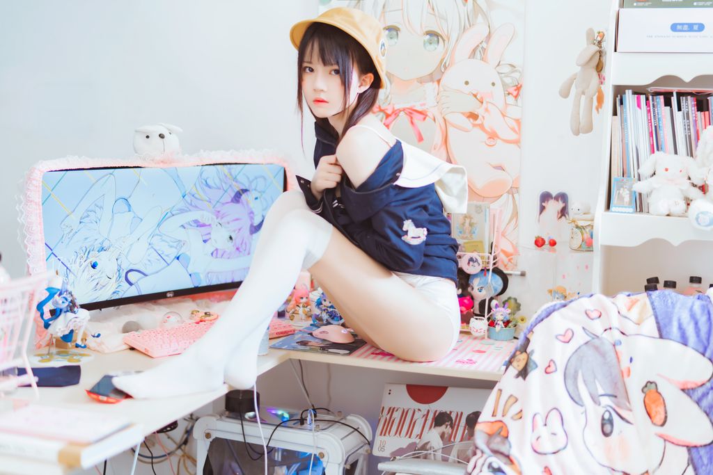 Coser @ 桜 桃 喵 Vol.085 桜 桃 未熟 3 奶 桃桃 (102 photos)