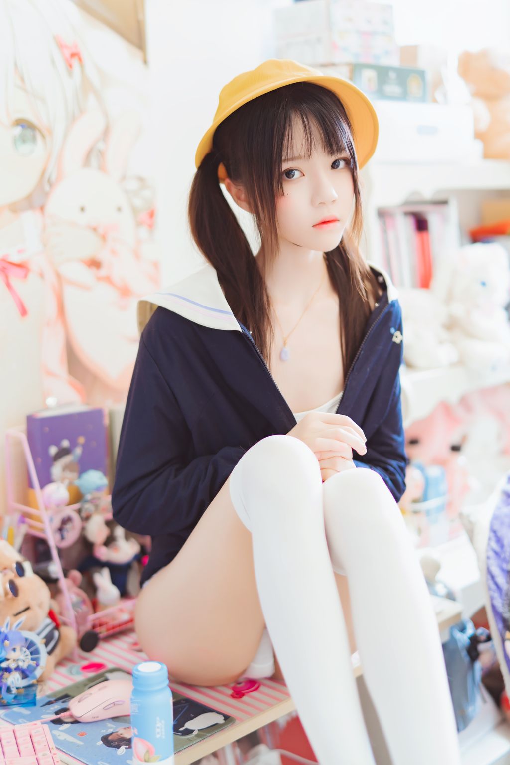 Coser @ 桜 桃 喵 Vol.085 桜 桃 未熟 3 奶 桃桃 (102 photos)