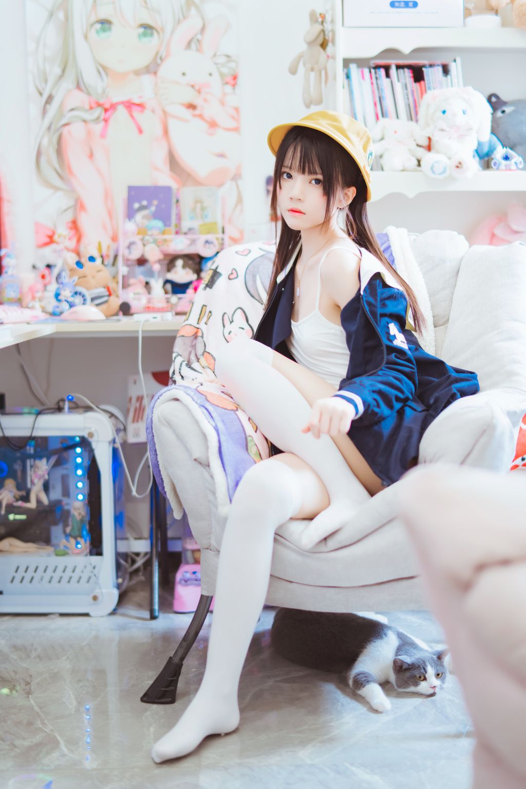 Coser @ 桜 桃 喵 Vol.085 桜 桃 未熟 3 奶 桃桃 (102 photos)