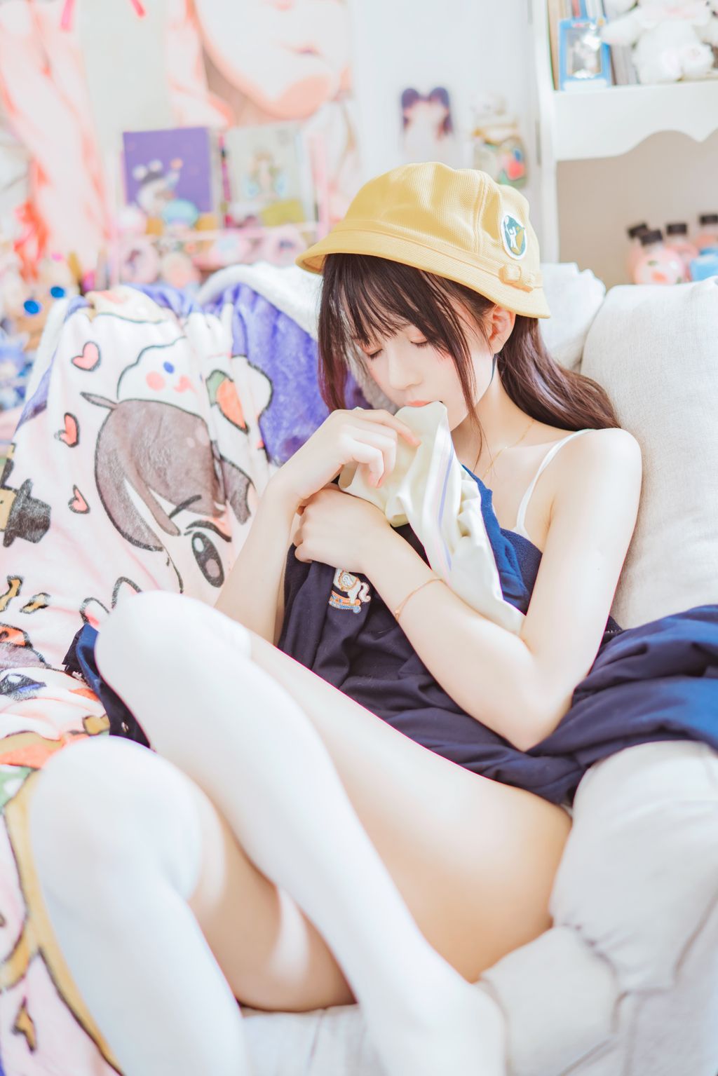 Coser @ 桜 桃 喵 Vol.085 桜 桃 未熟 3 奶 桃桃 (102 photos)