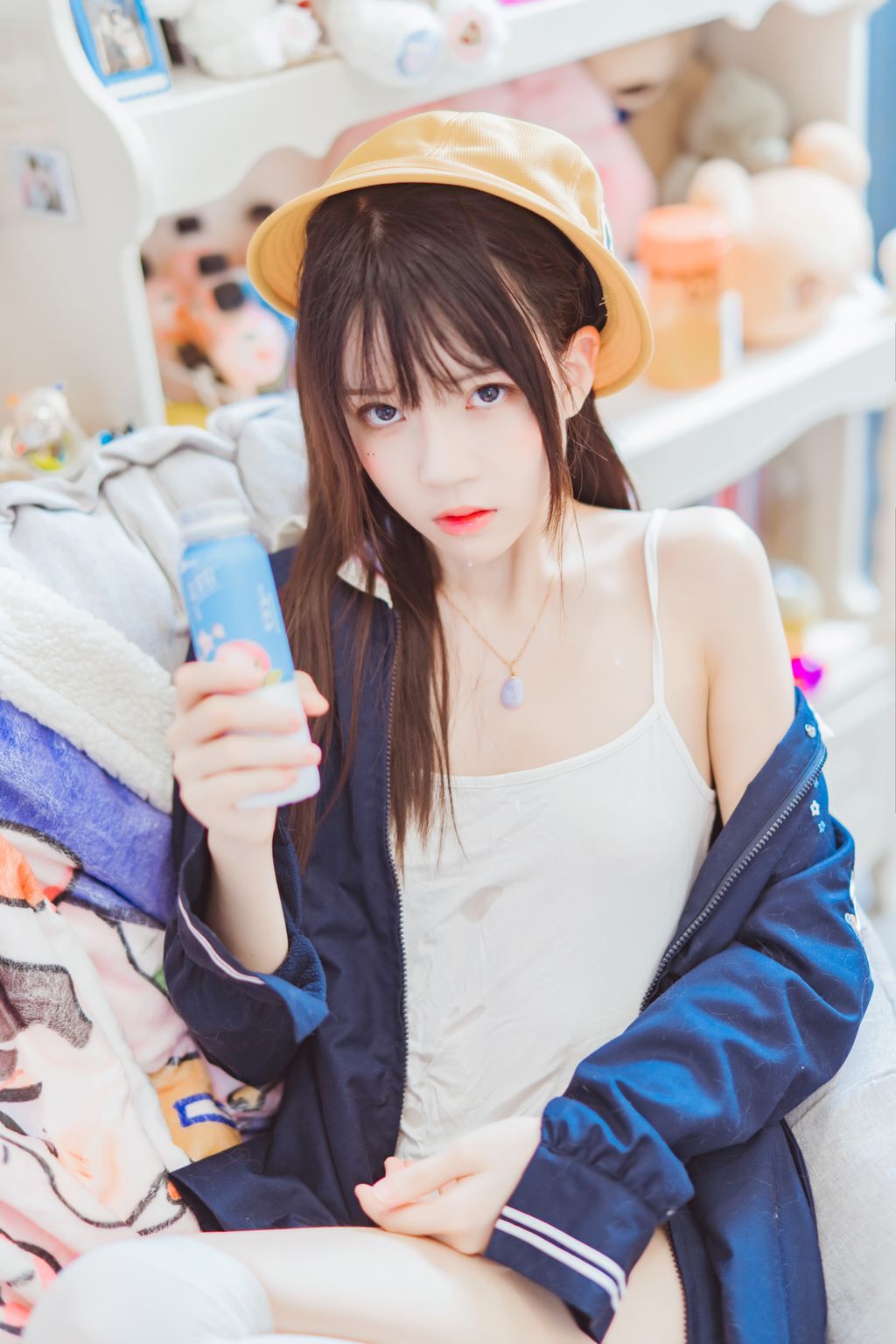 Coser @ 桜 桃 喵 Vol.085 桜 桃 未熟 3 奶 桃桃 (102 photos)