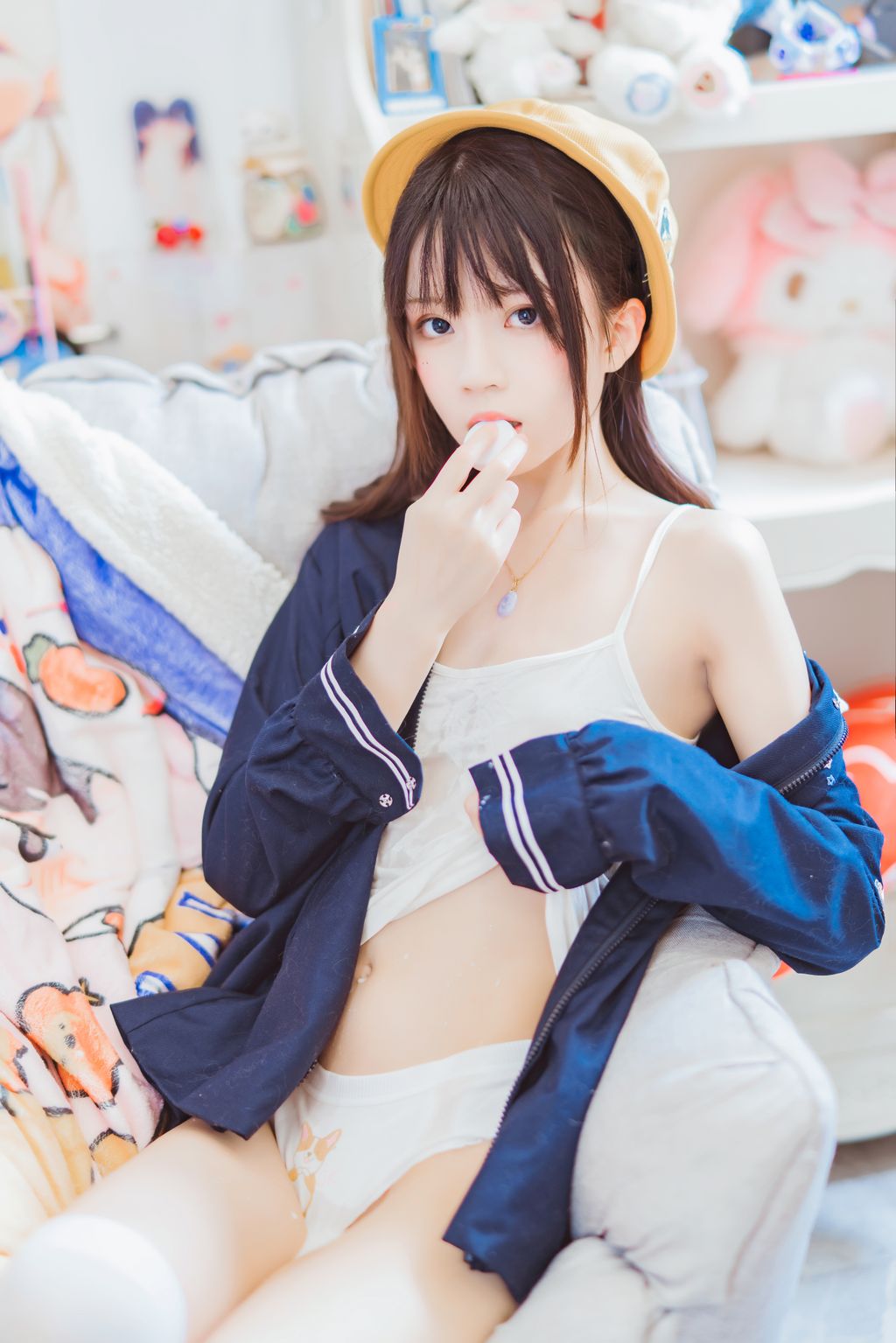 Coser @ 桜 桃 喵 Vol.085 桜 桃 未熟 3 奶 桃桃 (102 photos)