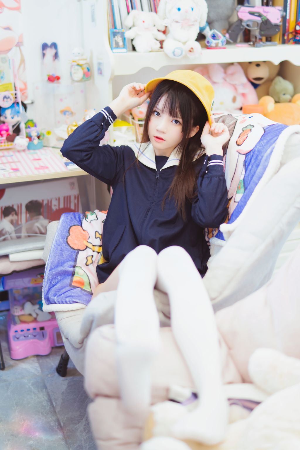 Coser @ 桜 桃 喵 Vol.085 桜 桃 未熟 3 奶 桃桃 (102 photos)