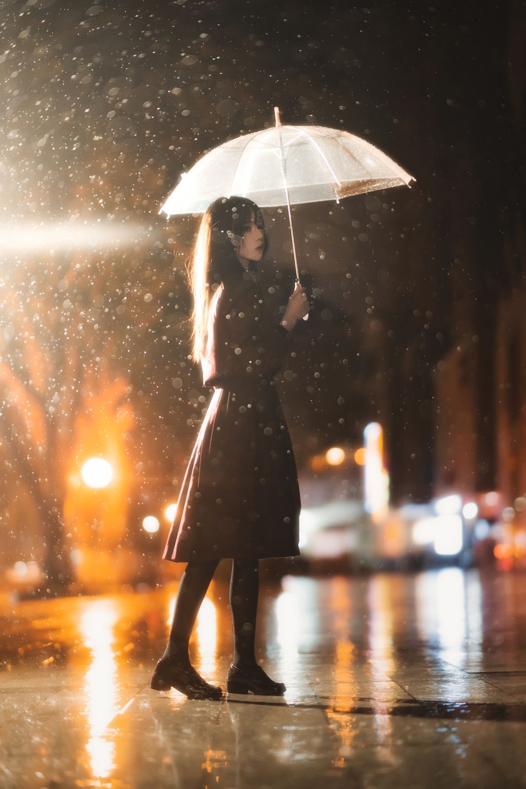 Coser @ 桜 桃 喵 Vol.089 桜 桃 未熟 3 雨 下 (43 photos)