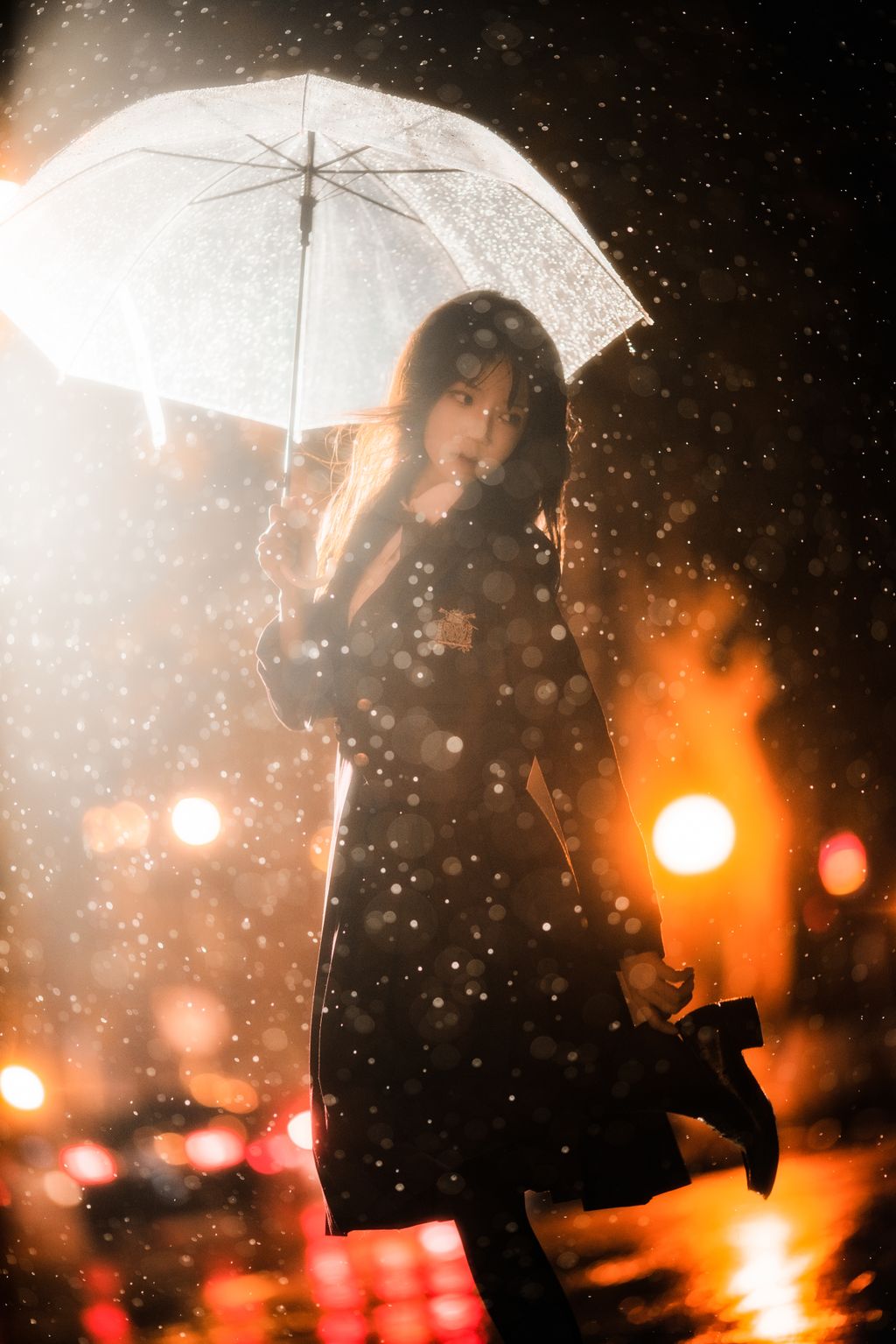 Coser @ 桜 桃 喵 Vol.089 桜 桃 未熟 3 雨 下 (43 photos)