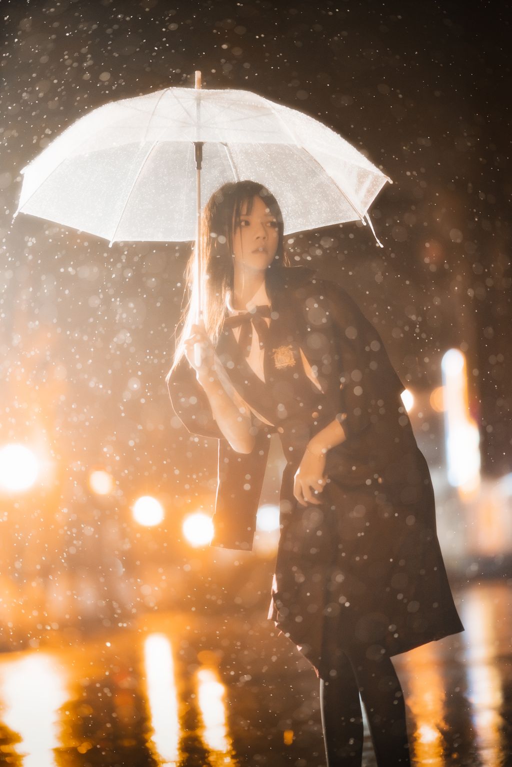 Coser @ 桜 桃 喵 Vol.089 桜 桃 未熟 3 雨 下 (43 photos)