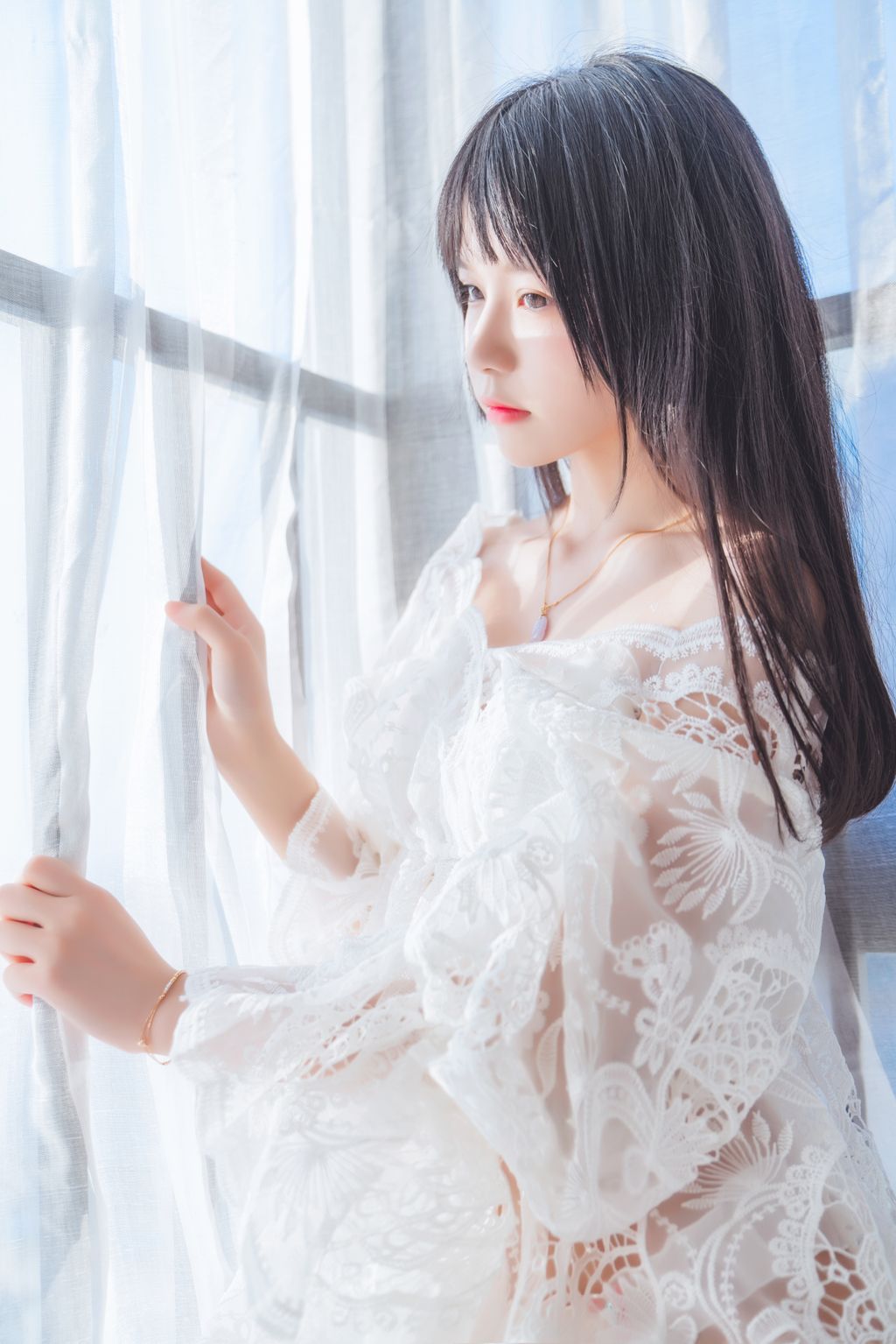 Coser @ 桜 桃 喵 Vol.093 初雪 (45 photos)