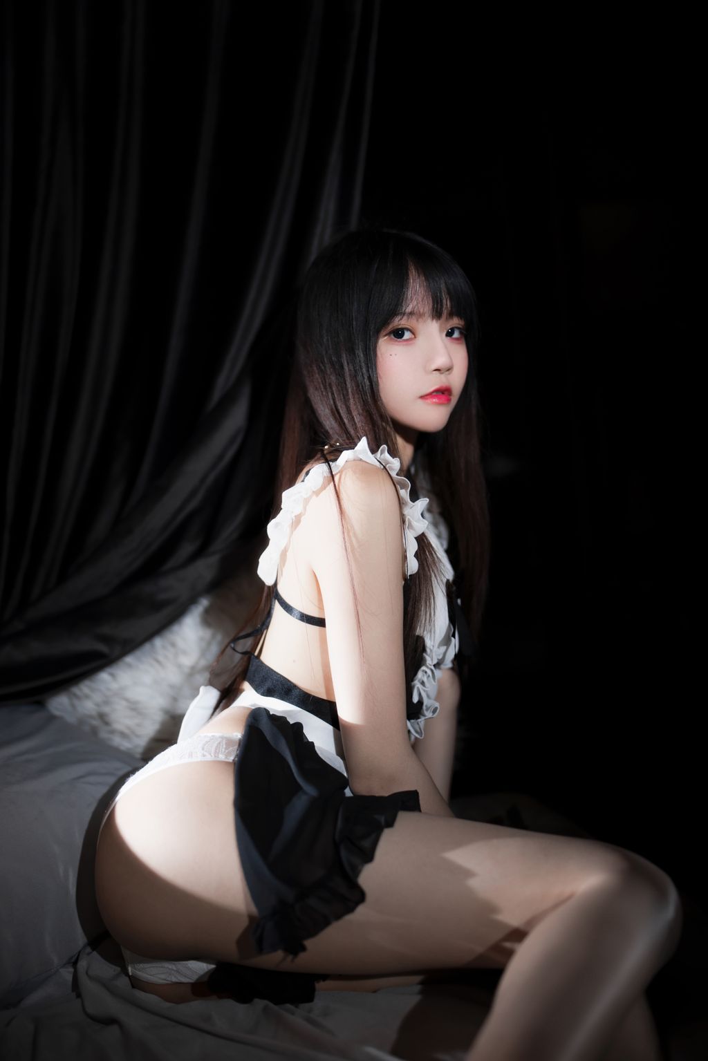 Coser @ 桜 桃 喵 Vol.095 星月 喵 (82 photos)