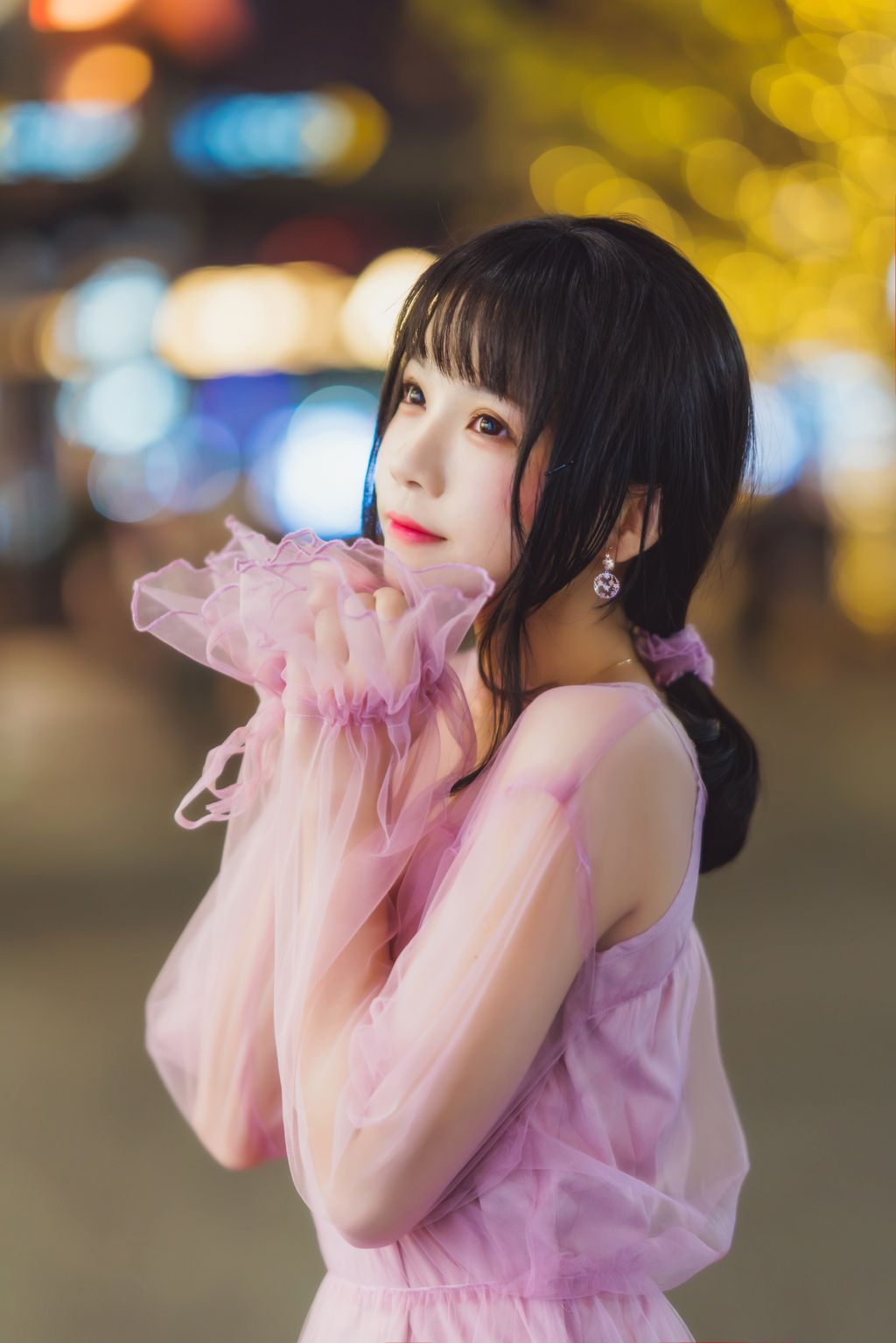 Coser @ 桜 桃 喵 Vol.102 温柔 × 4 (53 photos)