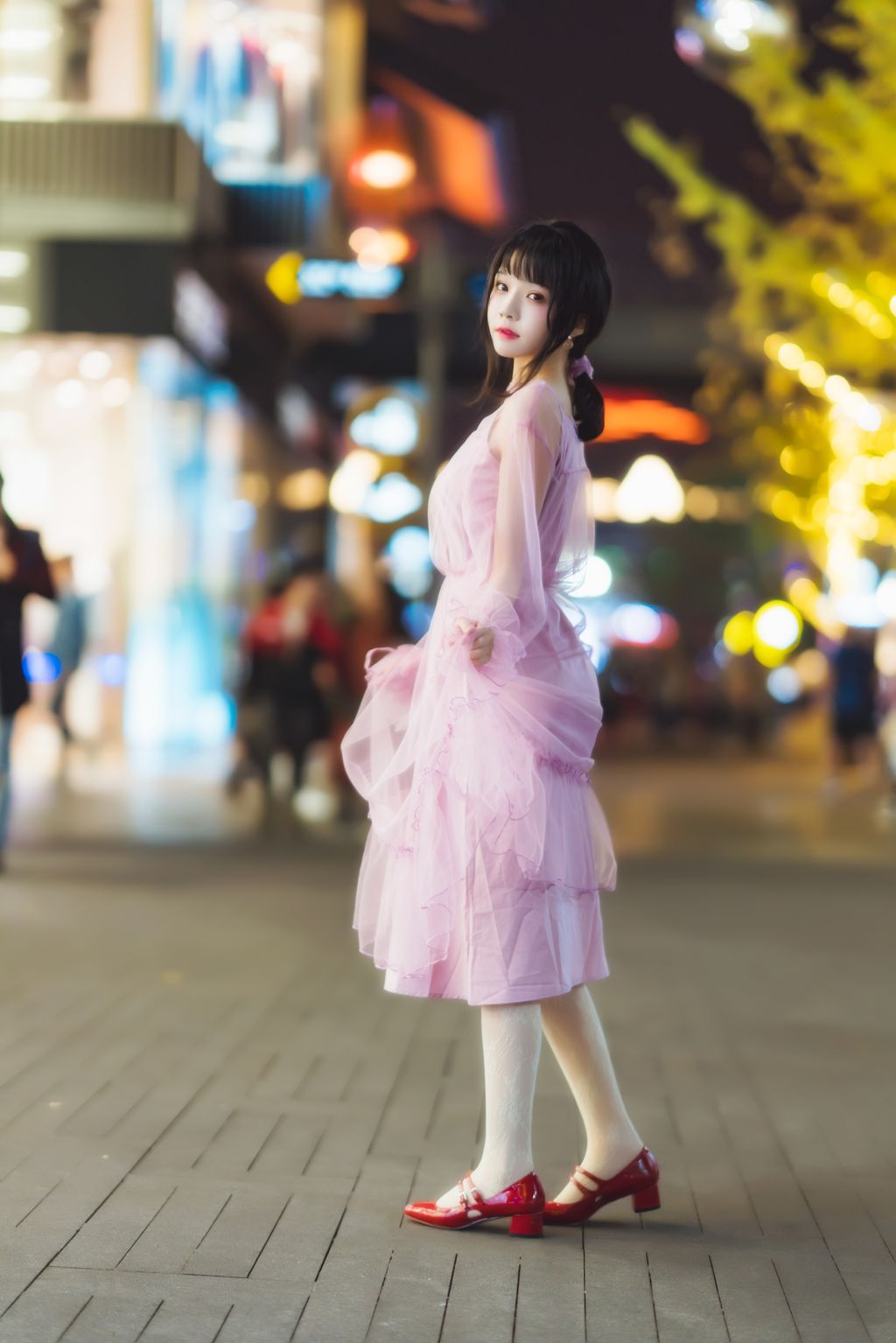 Coser @ 桜 桃 喵 Vol.102 温柔 × 4 (53 photos)