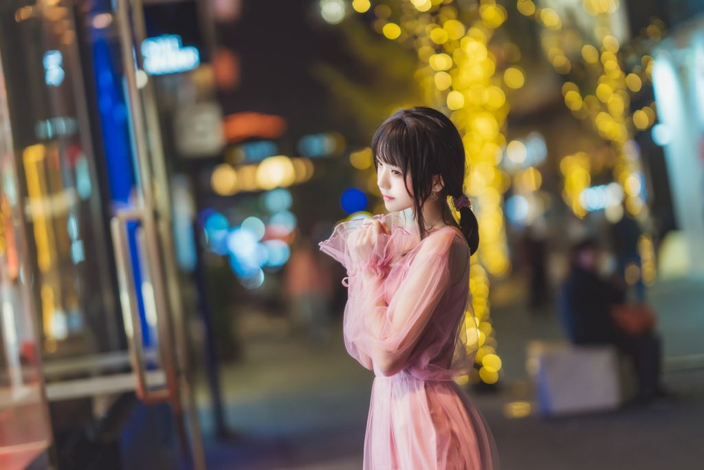 Coser @ 桜 桃 喵 Vol.102 温柔 × 4 (53 photos)