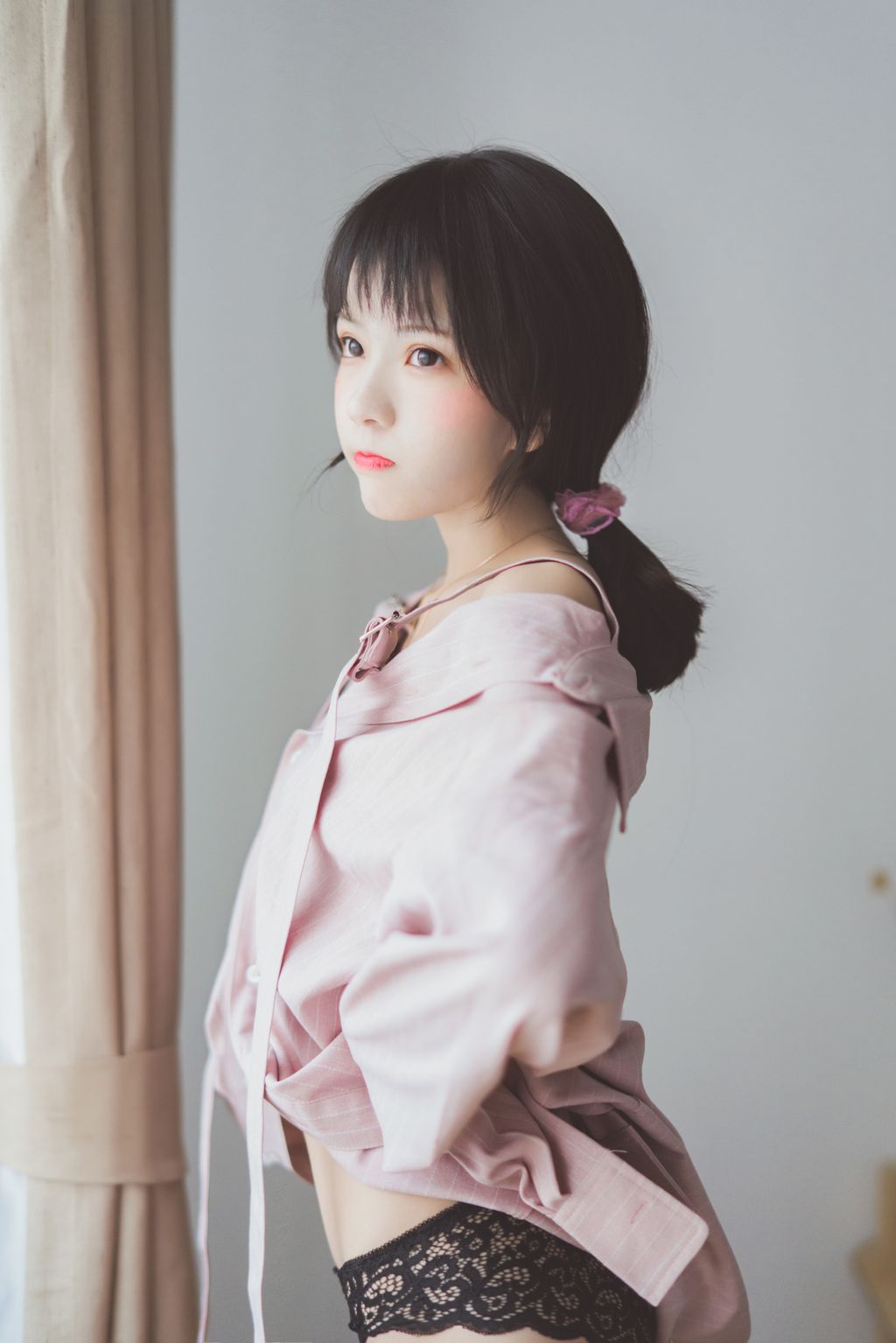 Coser @ 桜 桃 喵 Vol.102 温柔 × 4 (53 photos)