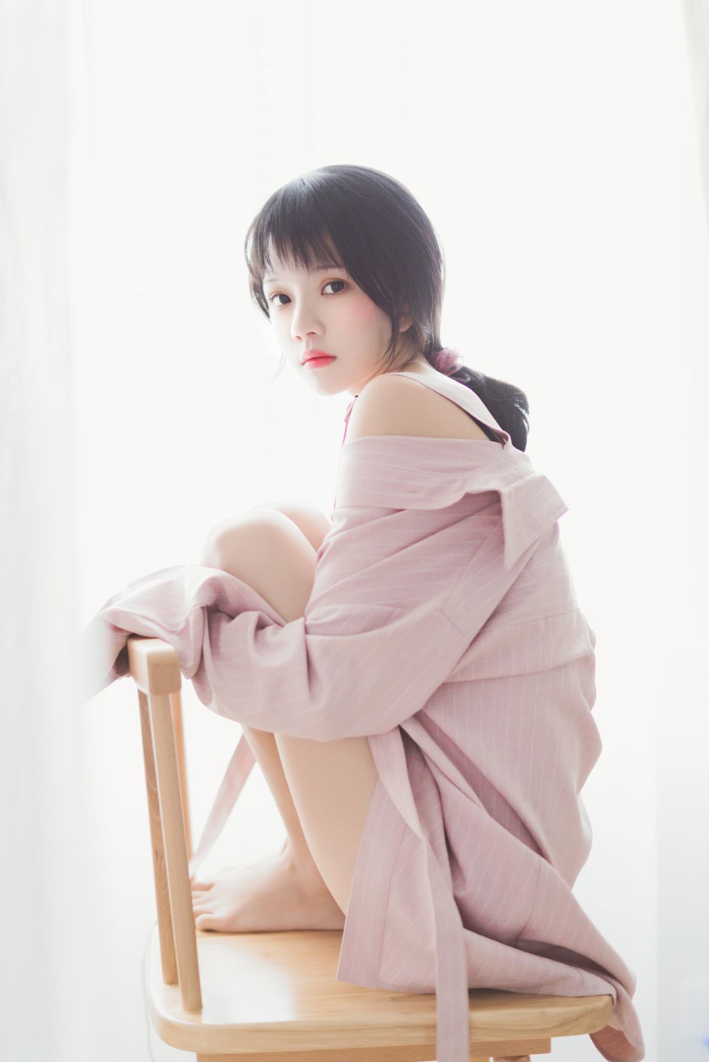 Coser @ 桜 桃 喵 Vol.102 温柔 × 4 (53 photos)