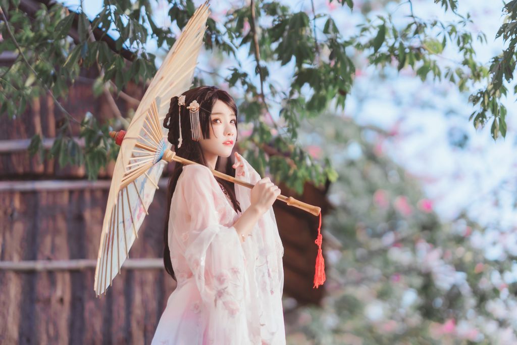 Coser @ 桜 桃 喵 Vol.102 温柔 × 4 (53 photos)