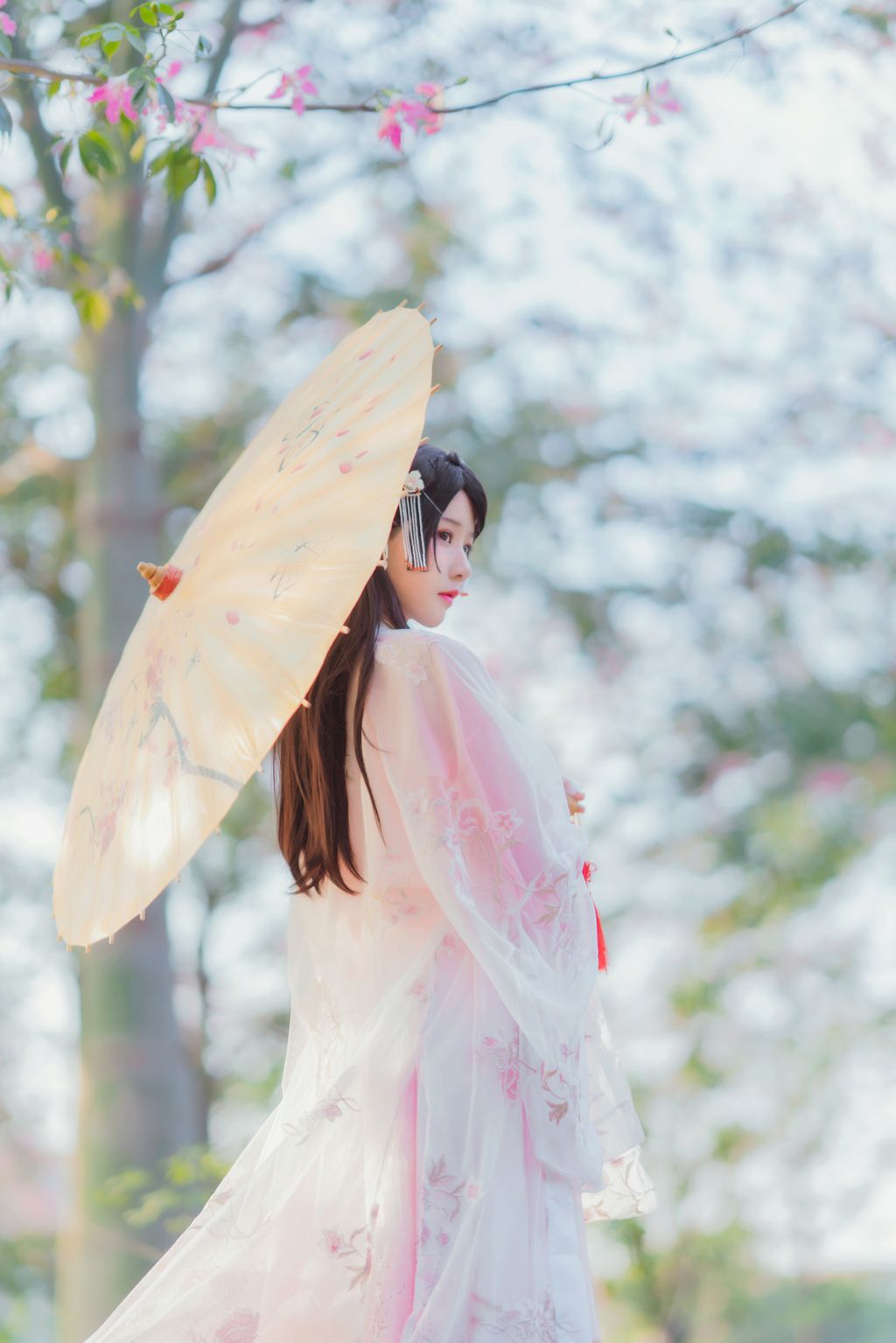 Coser @ 桜 桃 喵 Vol.102 温柔 × 4 (53 photos)