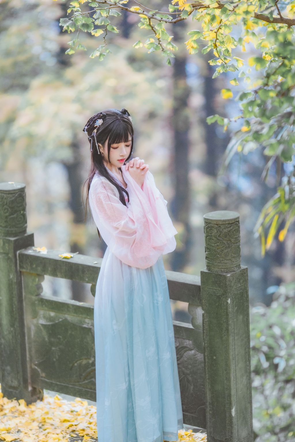 Coser @ 桜 桃 喵 Vol.102 温柔 × 4 (53 photos)