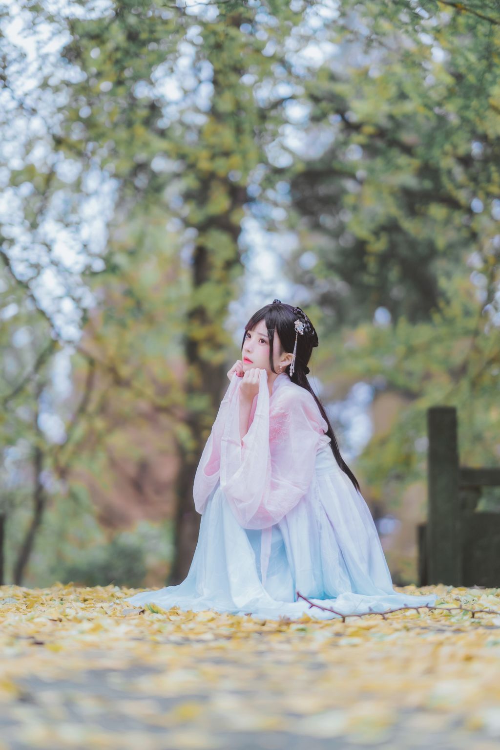 Coser @ 桜 桃 喵 Vol.102 温柔 × 4 (53 photos)