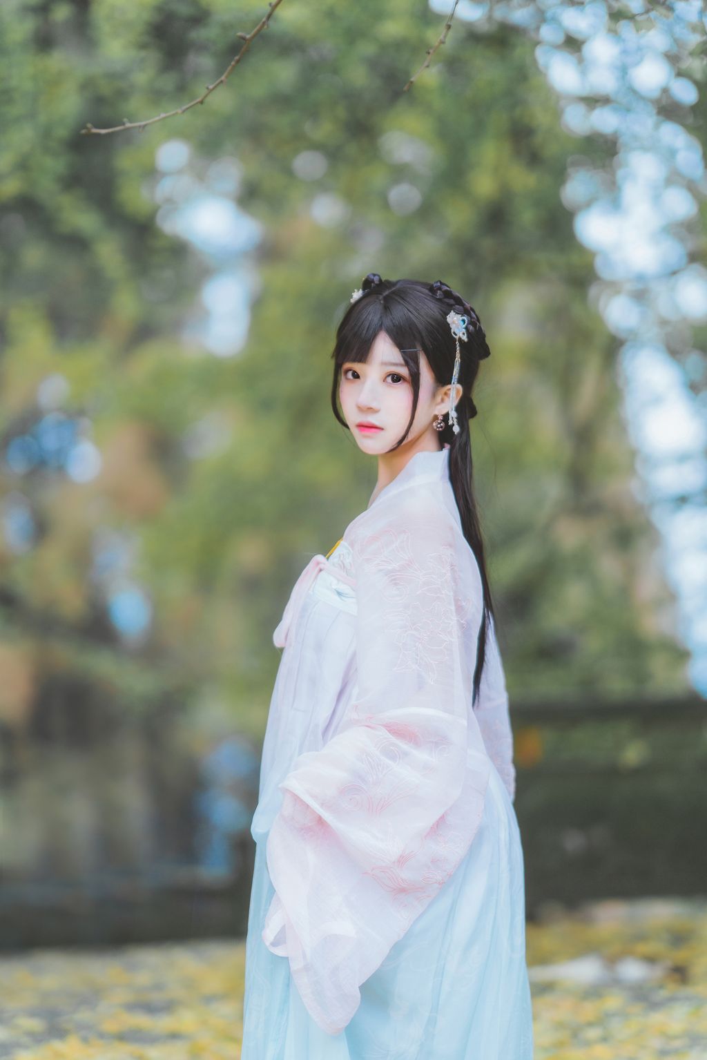 Coser @ 桜 桃 喵 Vol.102 温柔 × 4 (53 photos)