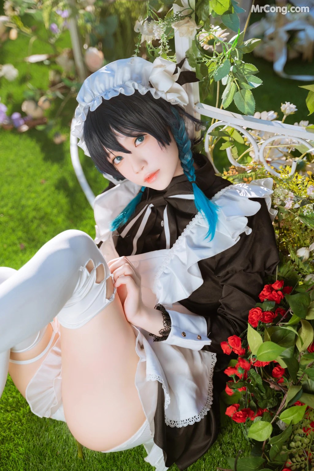 Coser@桜桃喵 Vol.141 温迪女仆+花絮