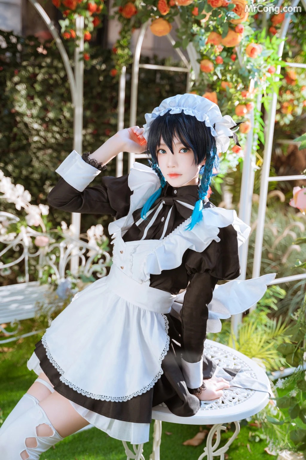 Coser@桜桃喵 Vol.141 温迪女仆+花絮