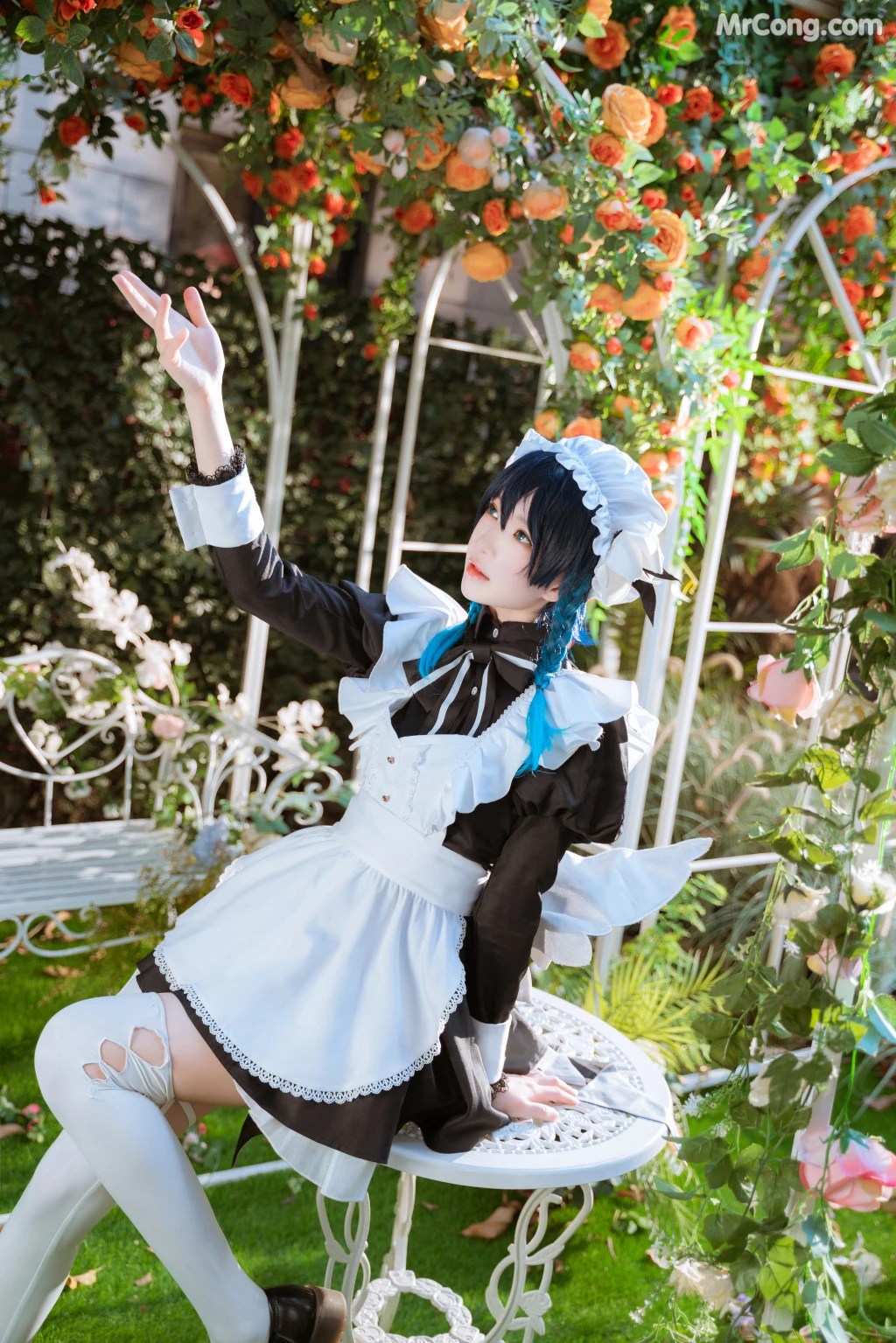 Coser@桜桃喵 Vol.141 温迪女仆+花絮