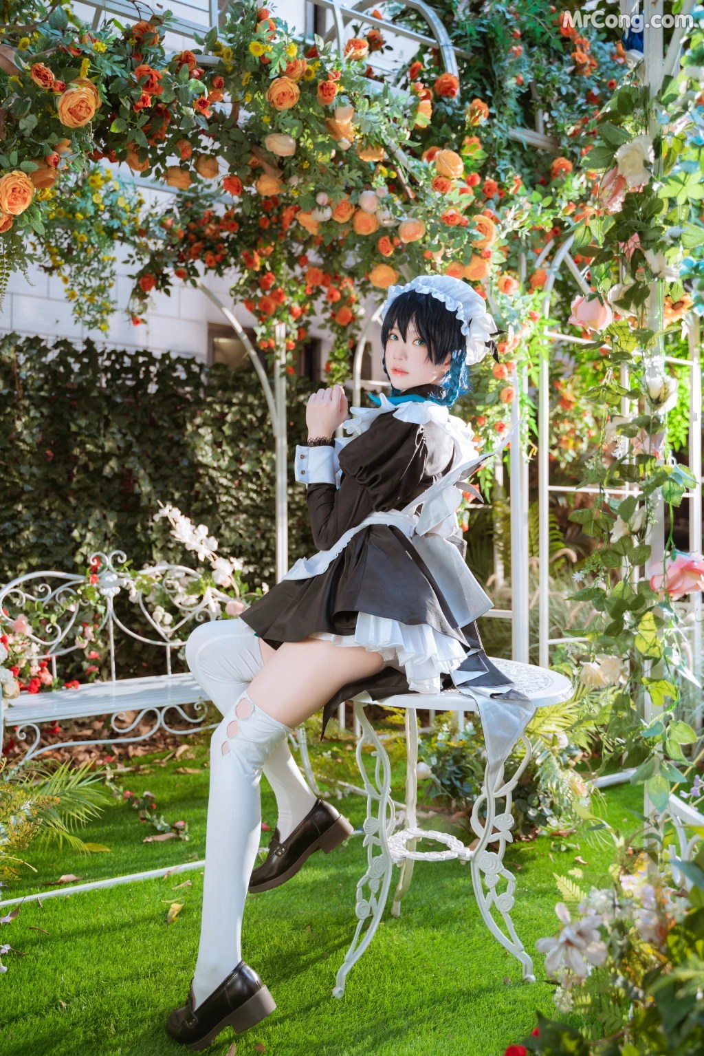 Coser@桜桃喵 Vol.141 温迪女仆+花絮