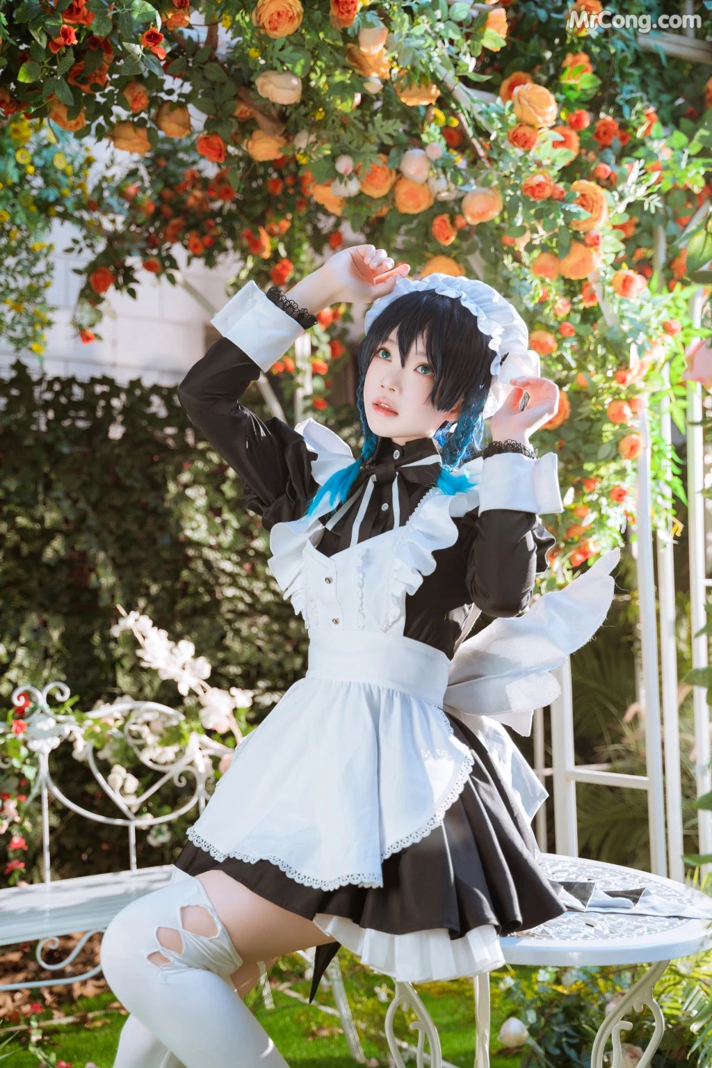 Coser@桜桃喵 Vol.141 温迪女仆+花絮