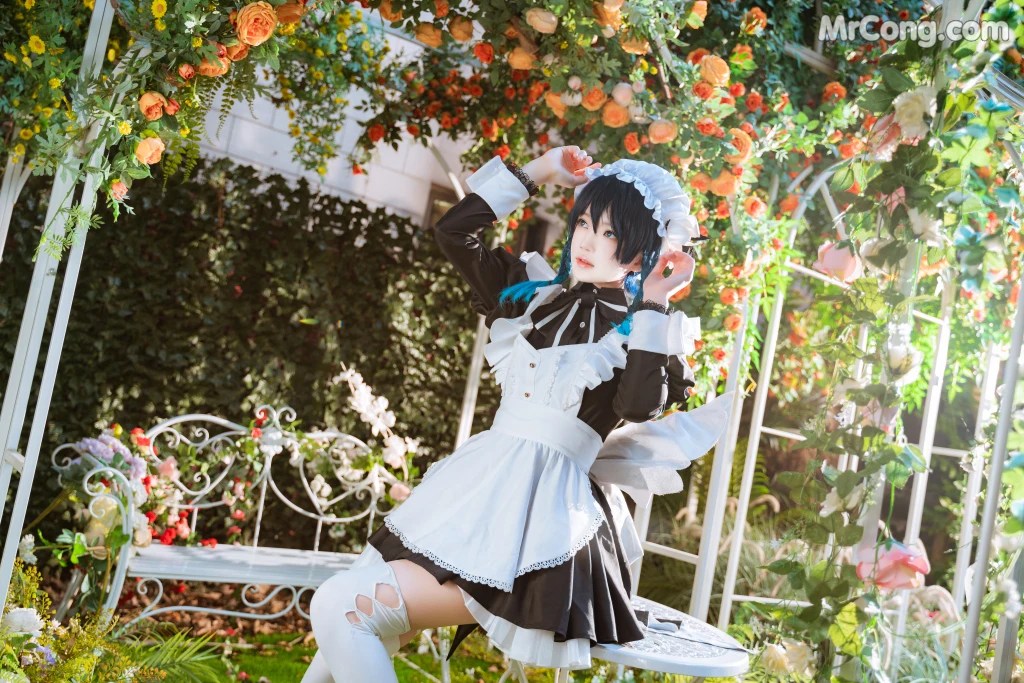 Coser@桜桃喵 Vol.141 温迪女仆+花絮