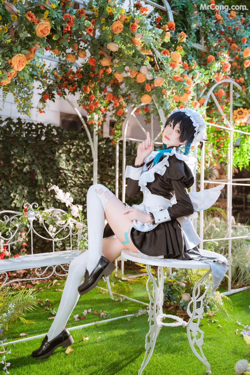 Coser@桜桃喵 Vol.141 温迪女仆+花絮