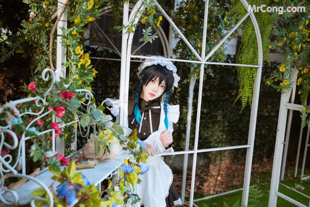 Coser@桜桃喵 Vol.141 温迪女仆+花絮