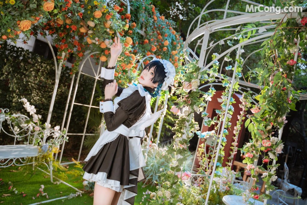 Coser@桜桃喵 Vol.141 温迪女仆+花絮