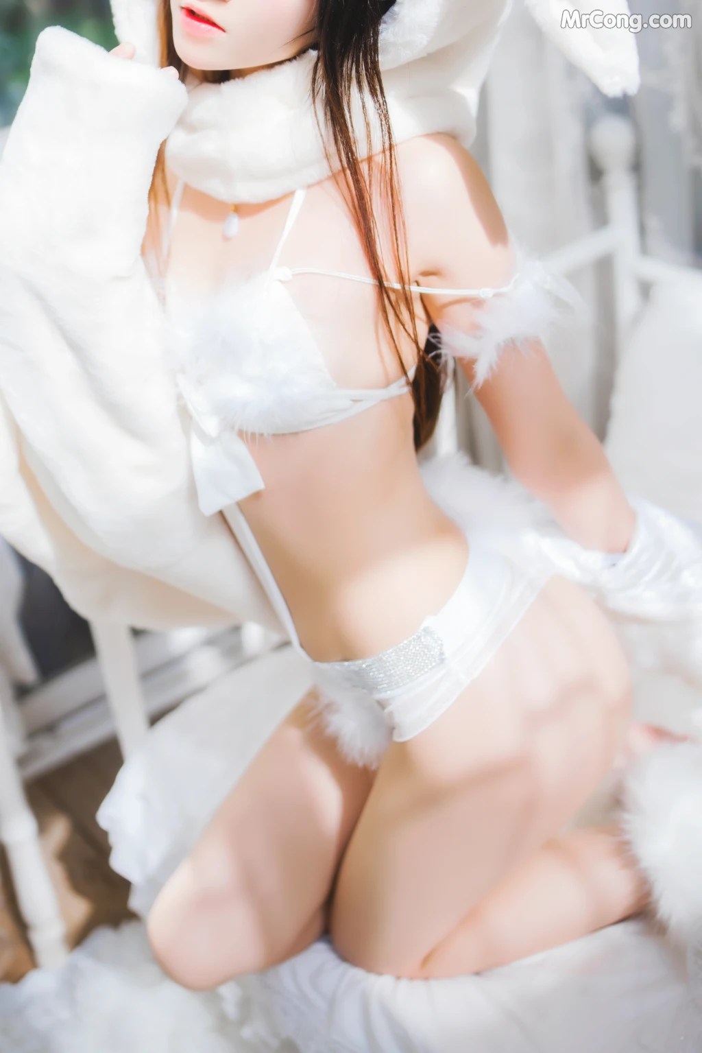 Coser@桜桃喵 Vol.142 小白兔01+02