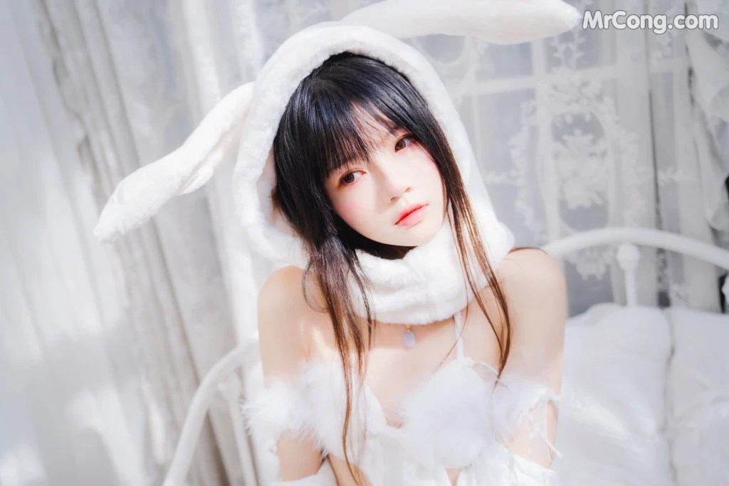 Coser@桜桃喵 Vol.142 小白兔01+02