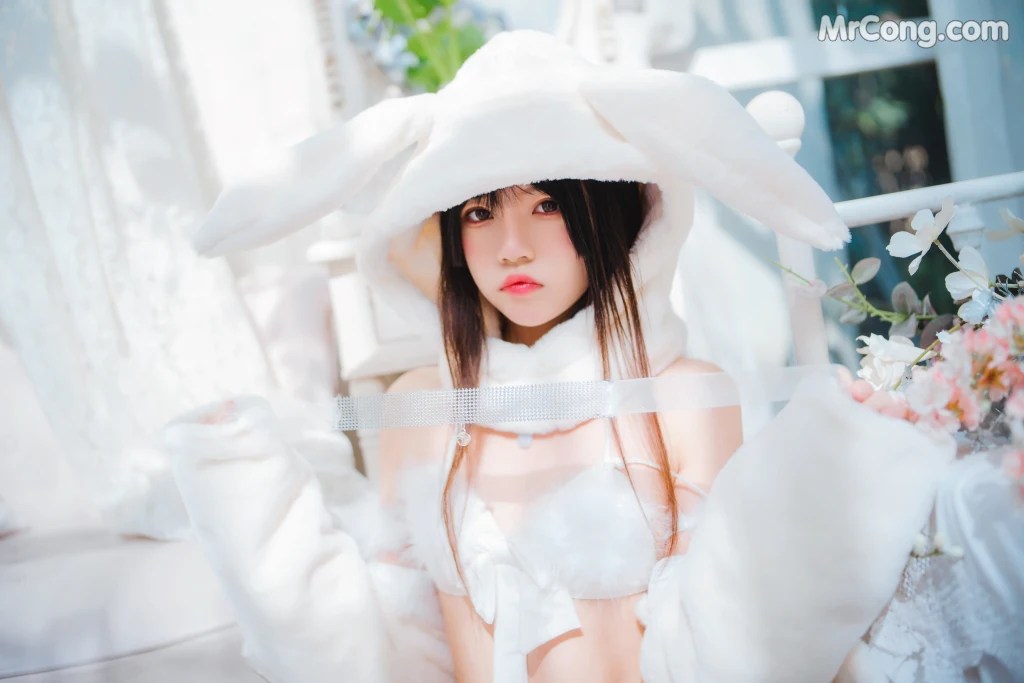 Coser@桜桃喵 Vol.142 小白兔01+02