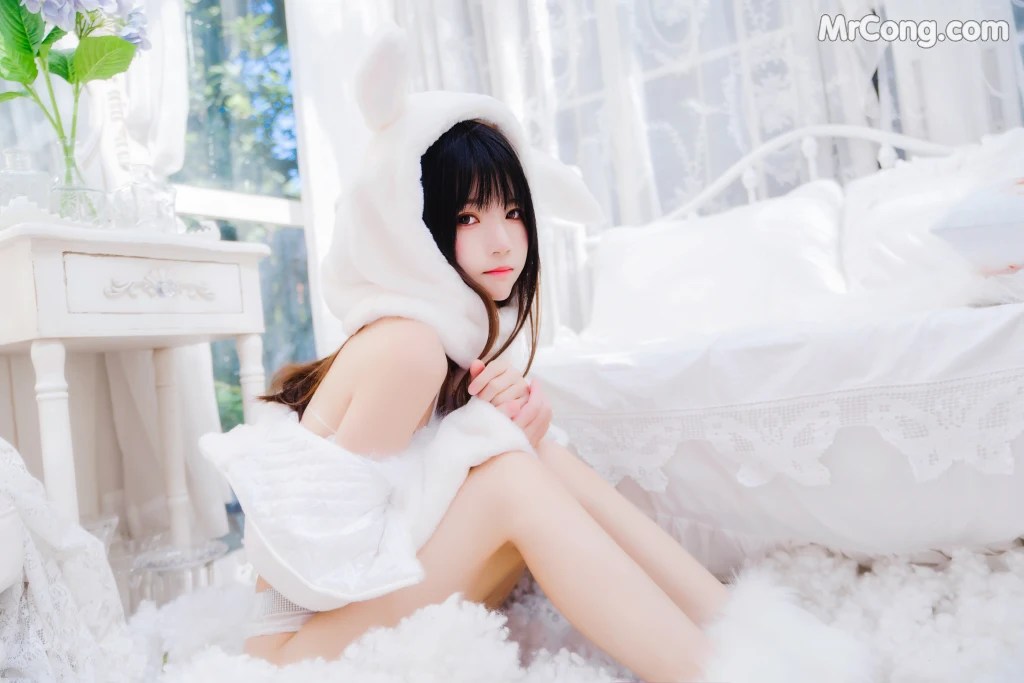 Coser@桜桃喵 Vol.142 小白兔01+02