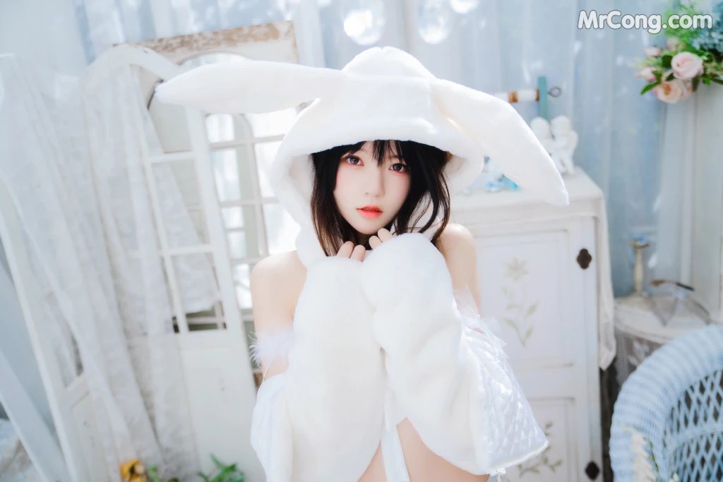 Coser@桜桃喵 Vol.142 小白兔01+02