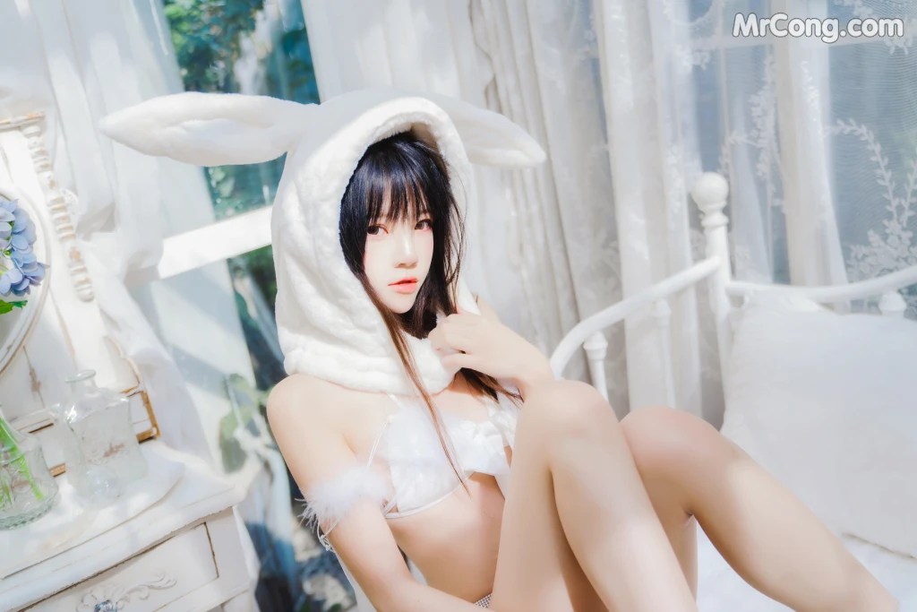 Coser@桜桃喵 Vol.142 小白兔01+02