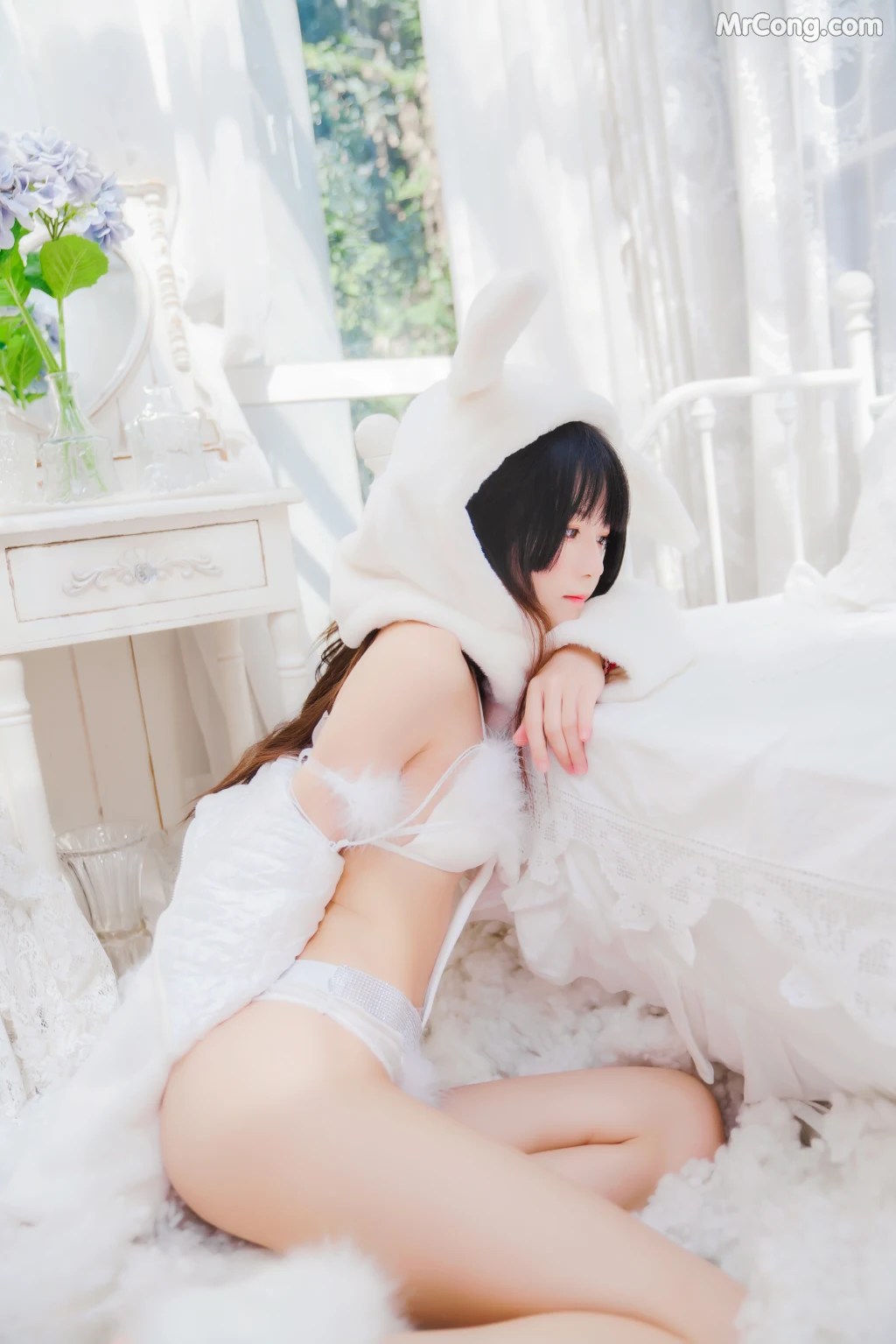 Coser@桜桃喵 Vol.142 小白兔01+02